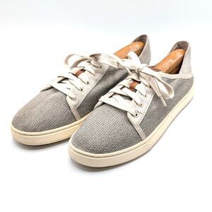 Olukai Pehuea Li Lace Up Sneakers w/ Collapsible Heel Gray Women's Size 9